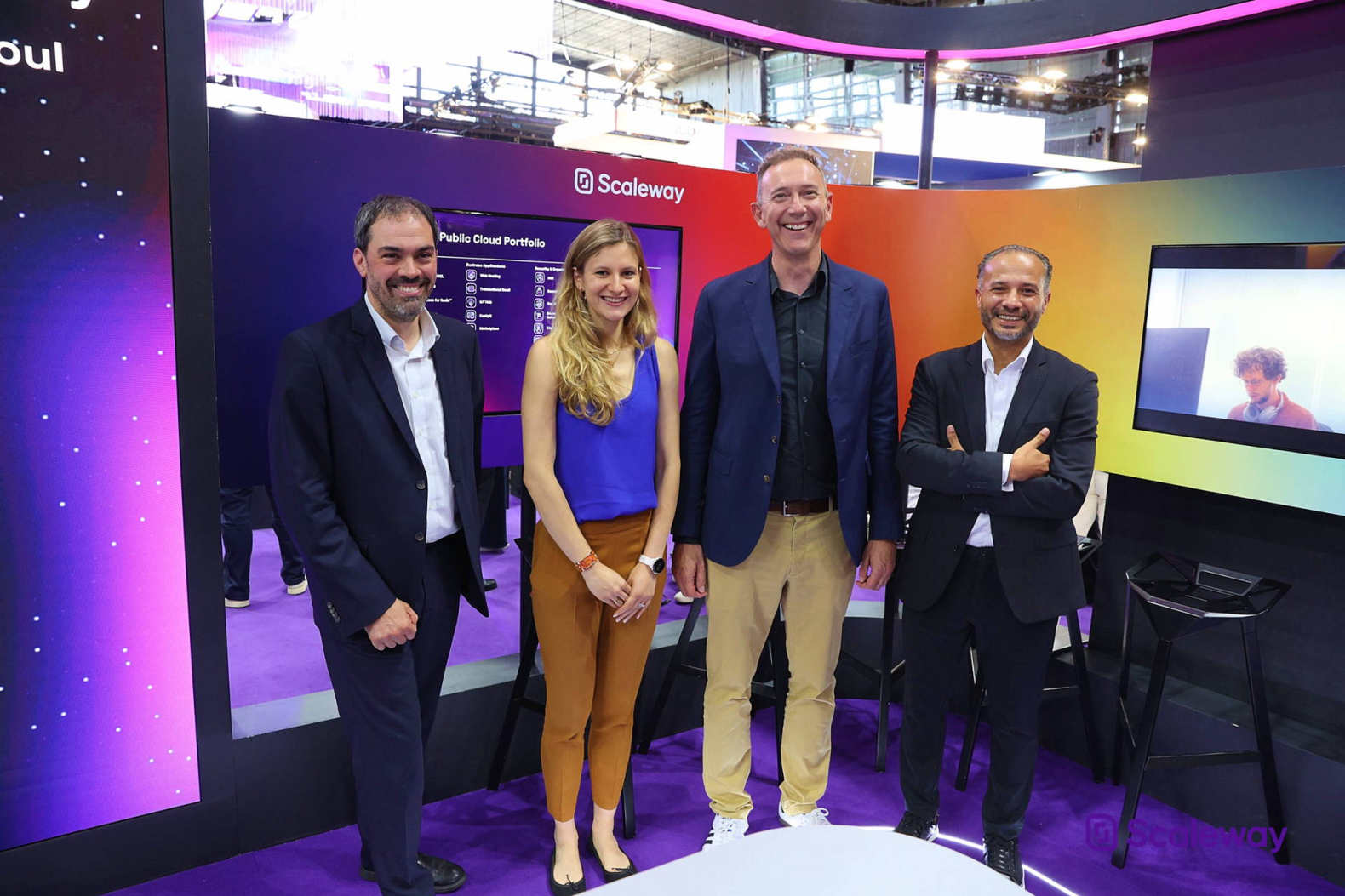 La direction de Scaleway et France Télévisions